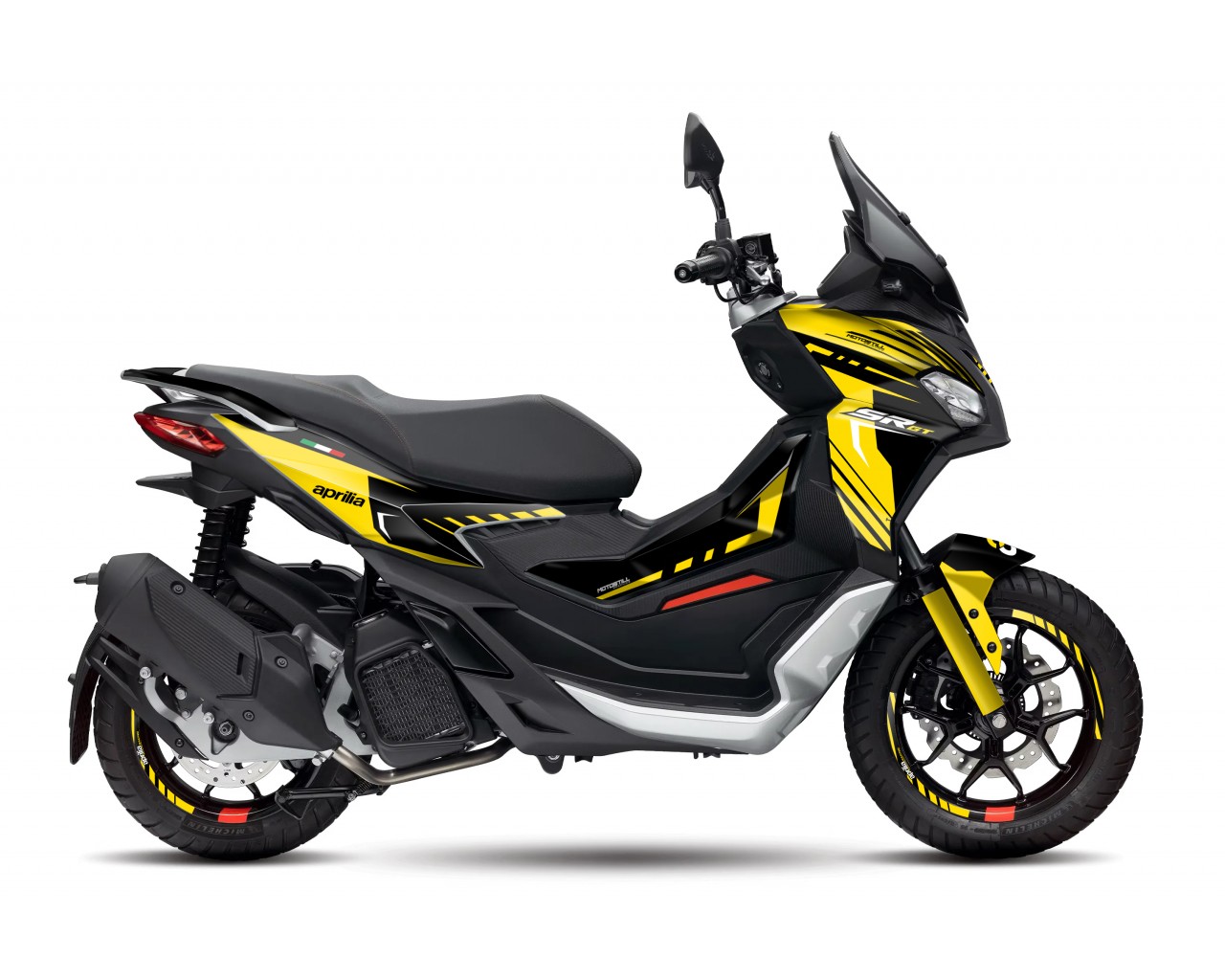 APRILIA SR GT 125-200 GRAPHIC SET - DECAL KIT