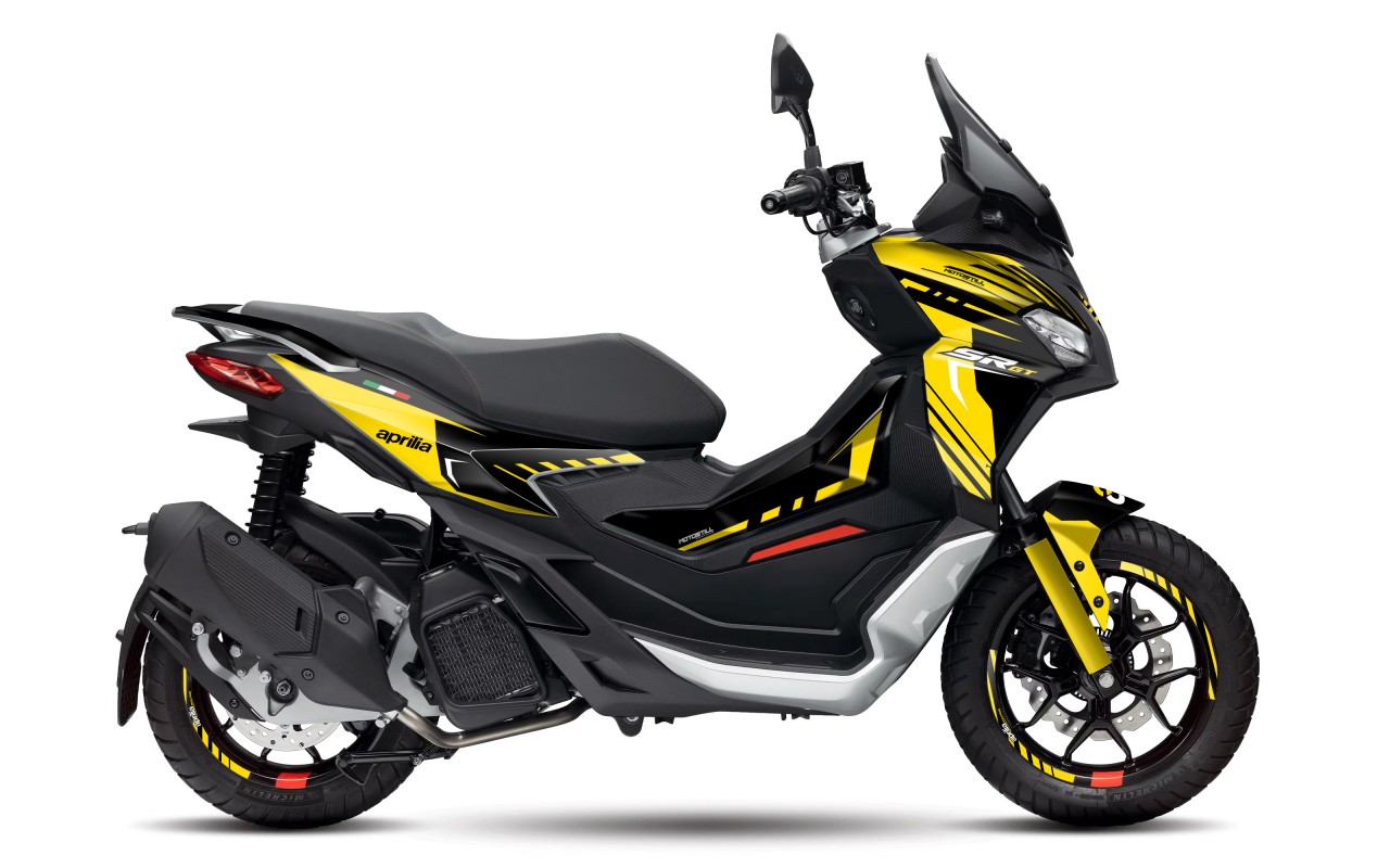 APRILIA SR GT 125-200 GRAPHIC SET - DECAL KIT