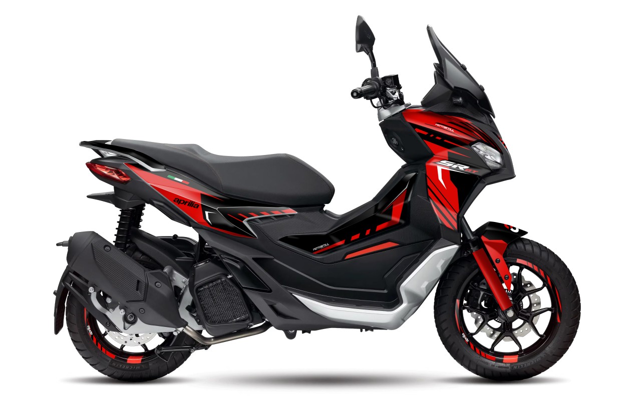 APRILIA SR GT 125-200 GRAPHIC SET - DECAL KIT