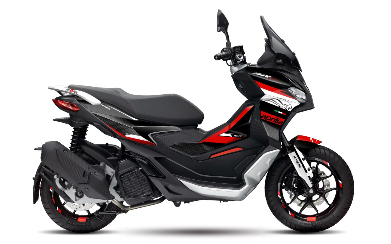 APRILIA SR GT 125-200 GRAPHIC SET - DECAL KIT
