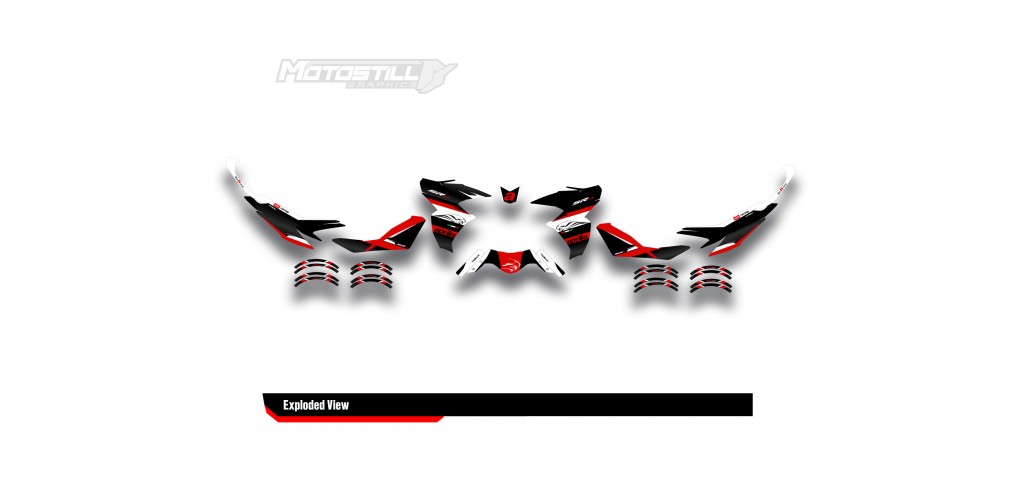 APRILIA SR GT 125-200 GRAPHIC SET - DECAL KIT