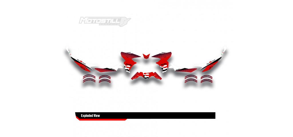 APRILIA SR GT 125-200 GRAPHIC SET - DECAL KIT