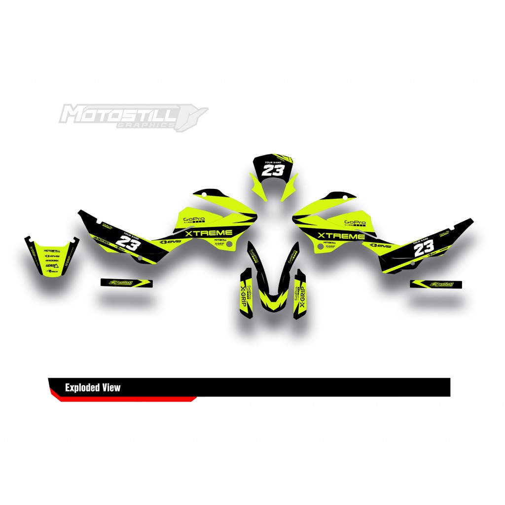 MONDIAL XTREME GRAPHIC SET / DECAL KIT