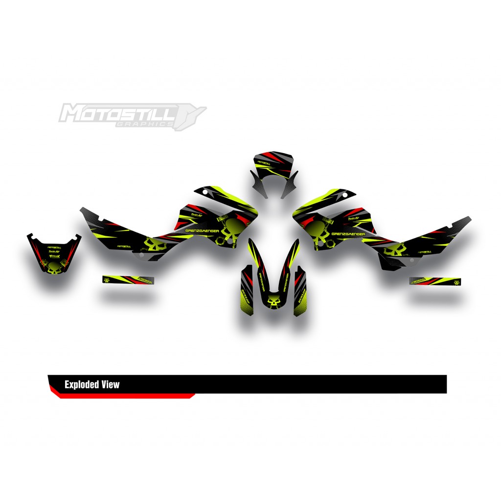 MONDIAL XTREME GRAPHIC SET / DECAL KIT