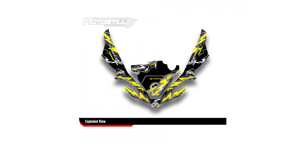 CF MOTO - ZFORCE 1000 GRAPHIC SET - DECAL KIT