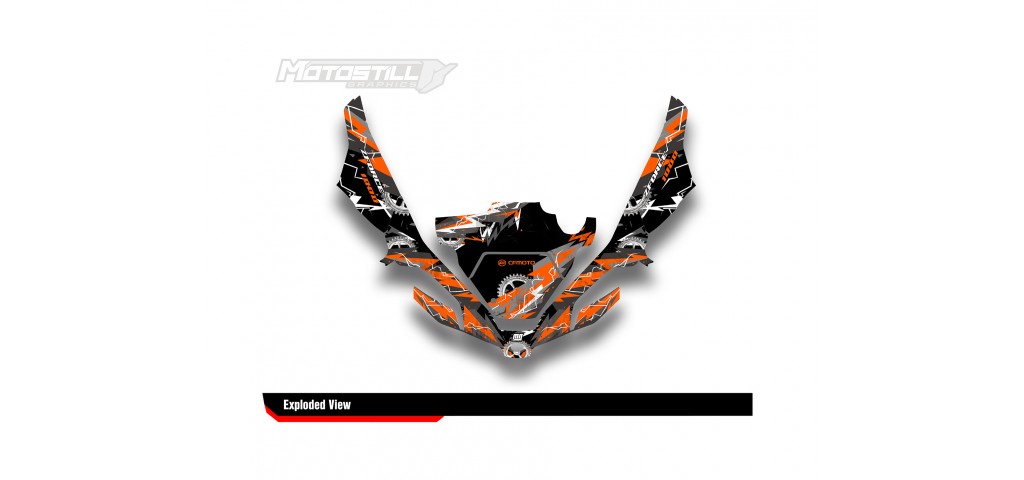 CF MOTO - ZFORCE 1000 GRAPHIC SET - DECAL KIT