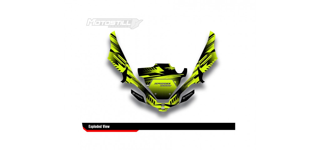 CF MOTO - ZFORCE 1000 GRAPHIC SET - DECAL KIT