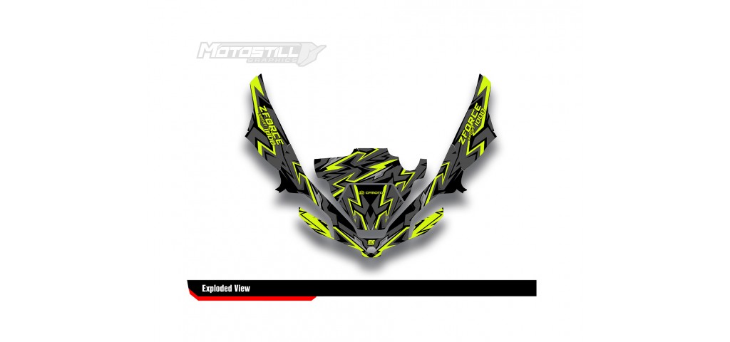 CF MOTO - ZFORCE 1000 GRAPHIC SET - DECAL KIT