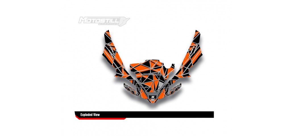 CF MOTO - ZFORCE 1000 GRAPHIC SET - DECAL KIT