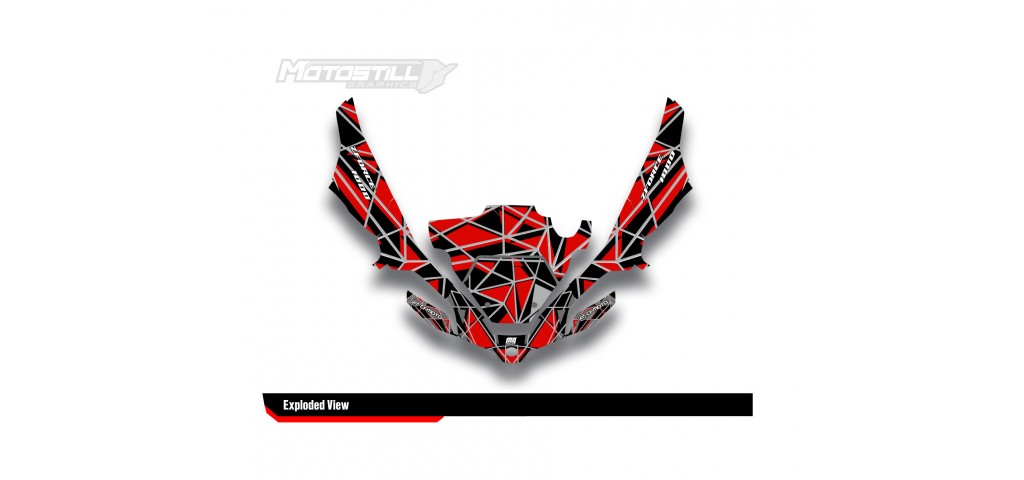 CF MOTO - ZFORCE 1000 GRAPHIC SET - DECAL KIT