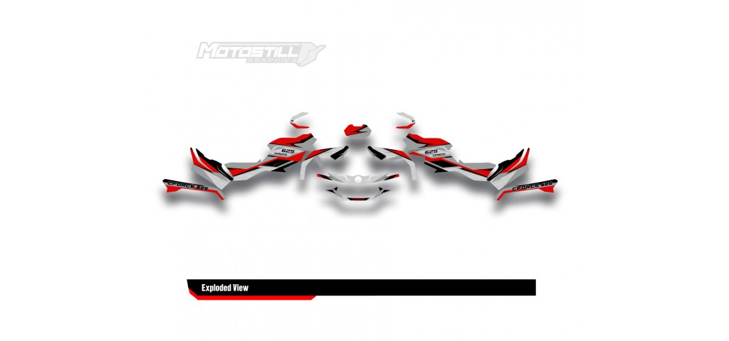 CF MOTO - CFORCE 625 GRAPHIC SET - DECAL KIT
