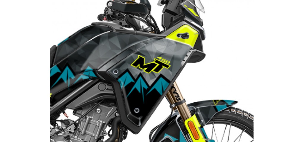 CF MOTO MT 450-IBEX 450 2024-2025 GRAPHIC SET - DECAL KIT