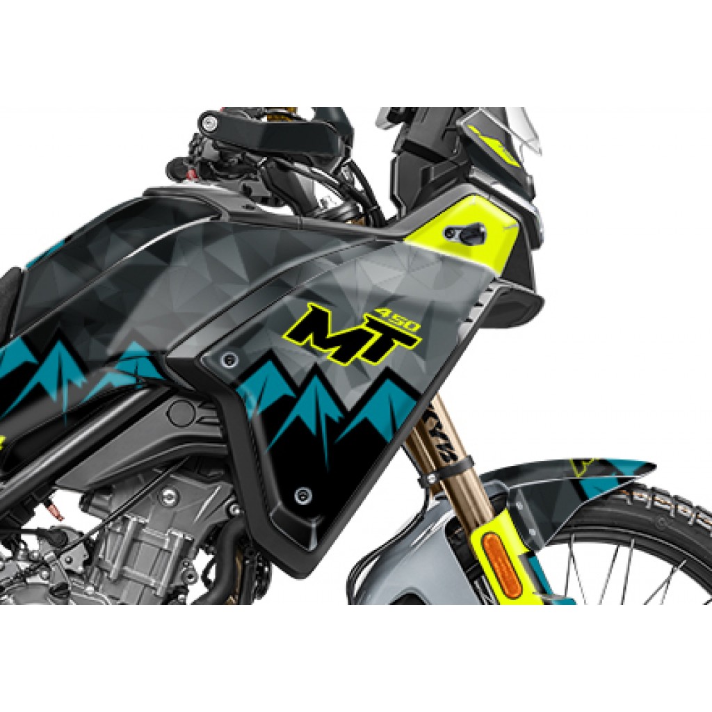 CF MOTO MT 450 2024-2025 GRAPHIC SET - DECAL KIT