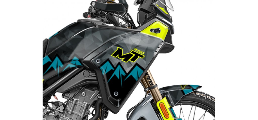 CF MOTO MT 450 2024-2025 GRAPHIC SET - DECAL KIT