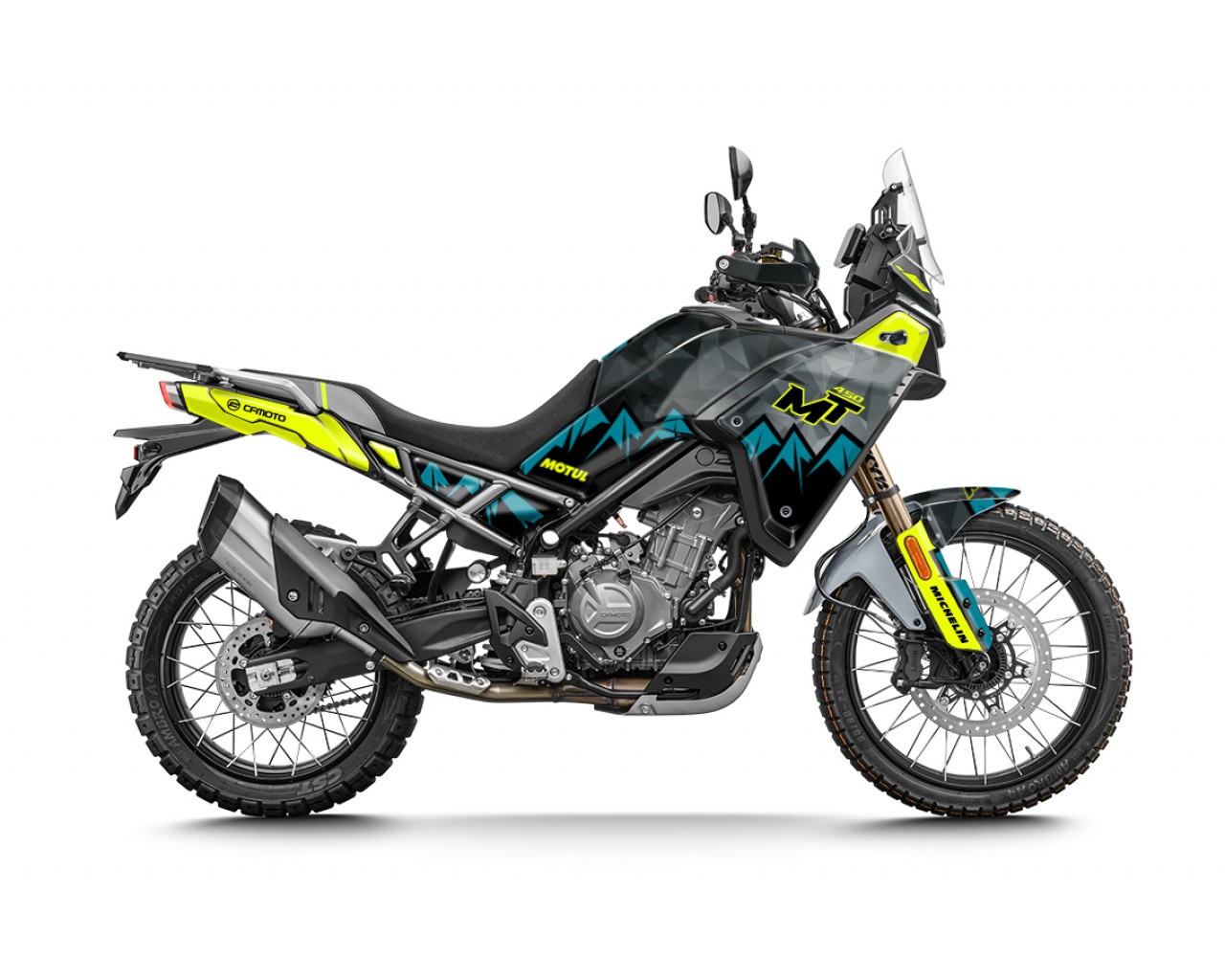 CF MOTO MT 450 2024-2025 GRAPHIC SET - DECAL KIT