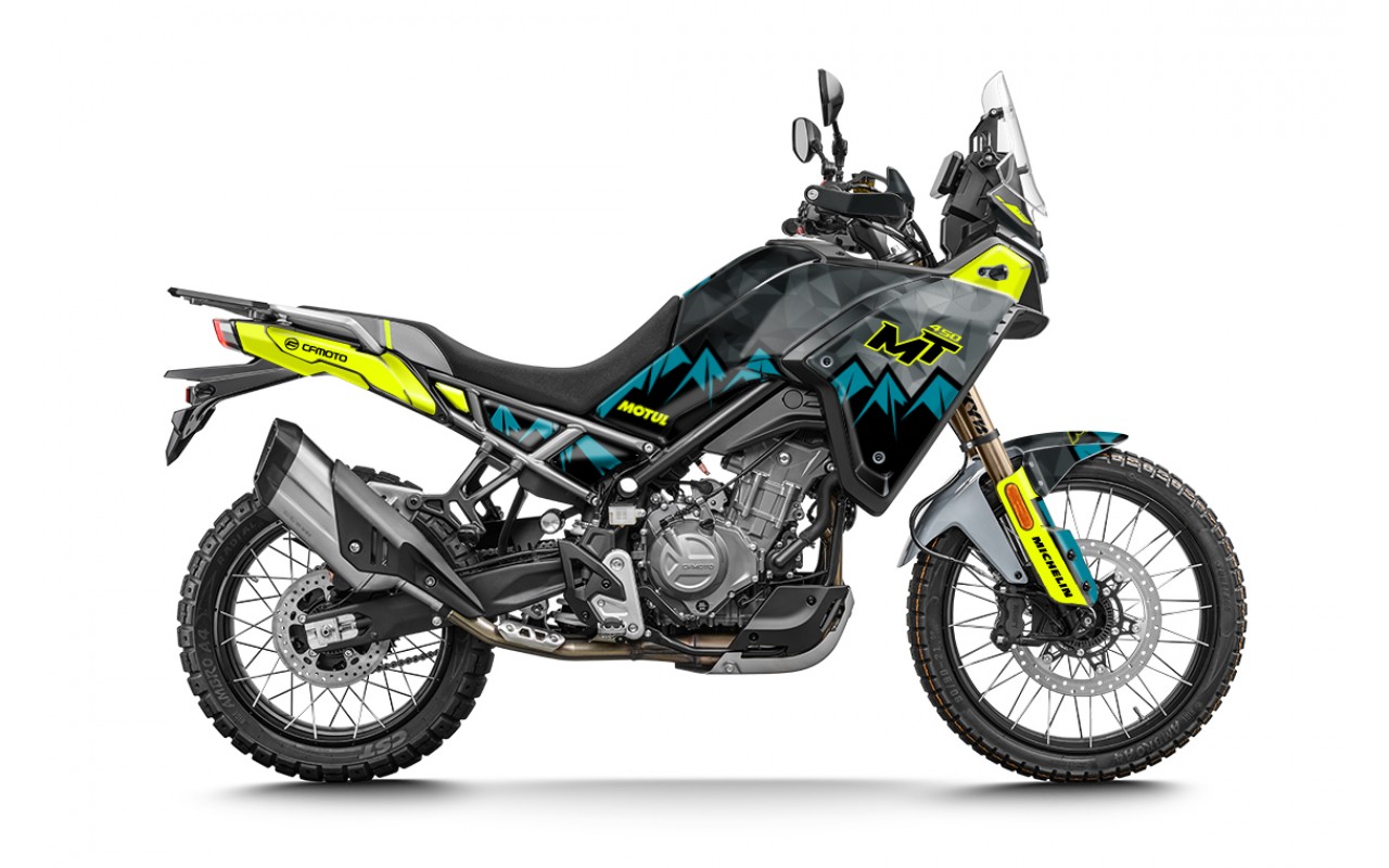 CF MOTO MT 450 2024-2025 GRAPHIC SET - DECAL KIT