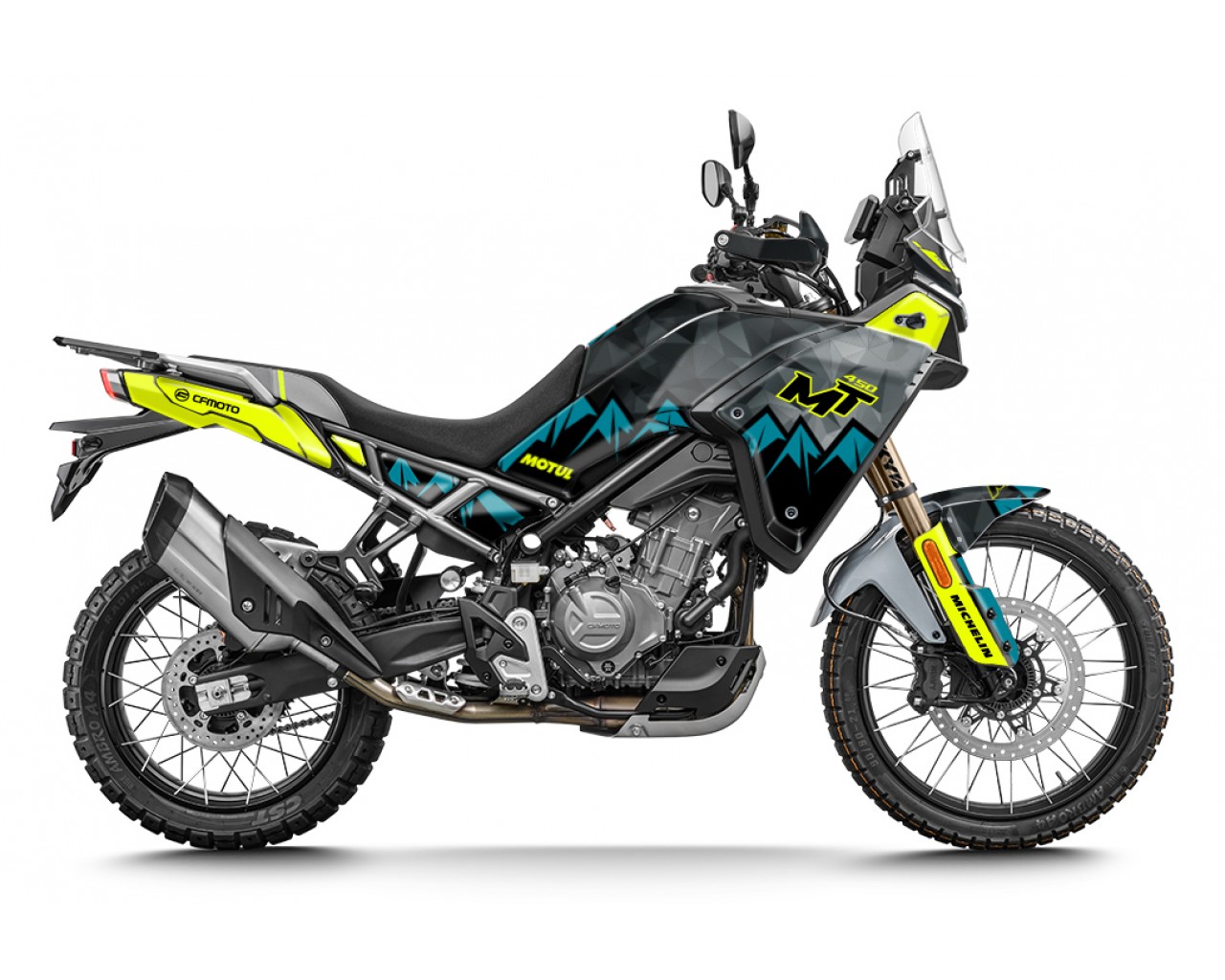 CF MOTO MT 450 2024-2025 GRAPHIC SET - DECAL KIT