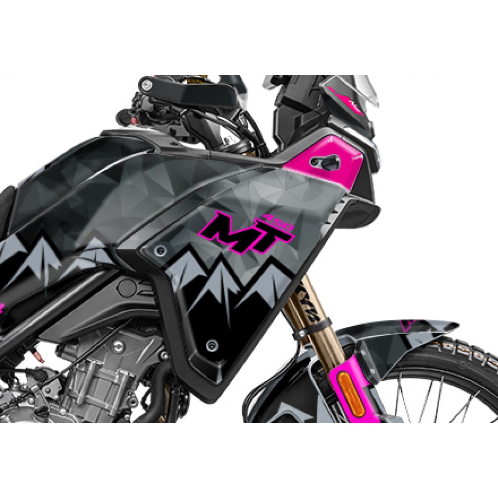 CF MOTO MT 450-IBEX 450 2024-2025 GRAPHIC SET - DECAL KIT