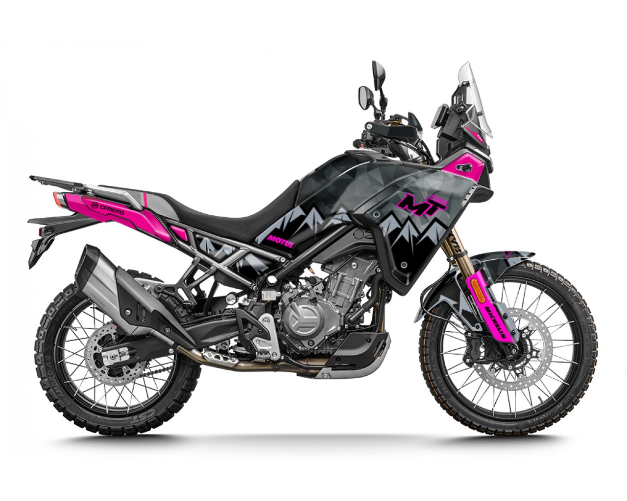 CF MOTO MT 450-IBEX 450 2024-2025 GRAPHIC SET - DECAL KIT