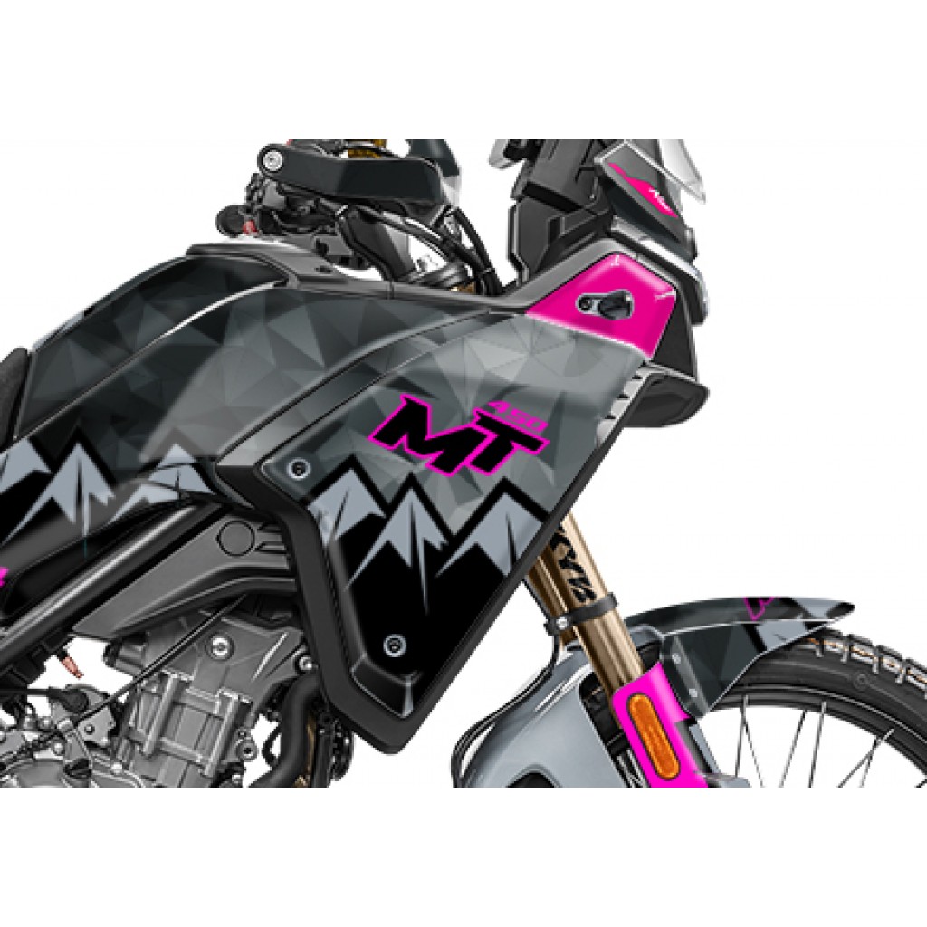 CF MOTO MT 450 2024-2025 GRAPHIC SET - DECAL KIT