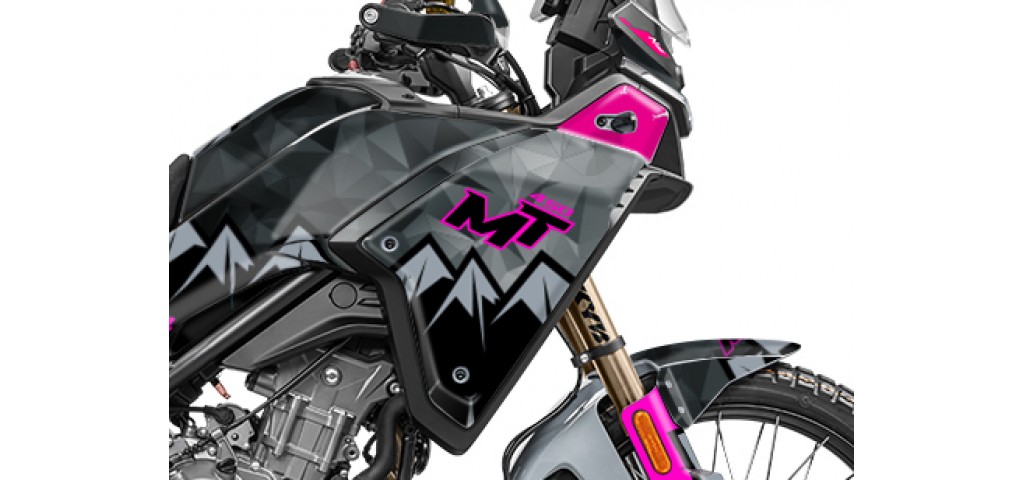 CF MOTO MT 450 2024-2025 GRAPHIC SET - DECAL KIT