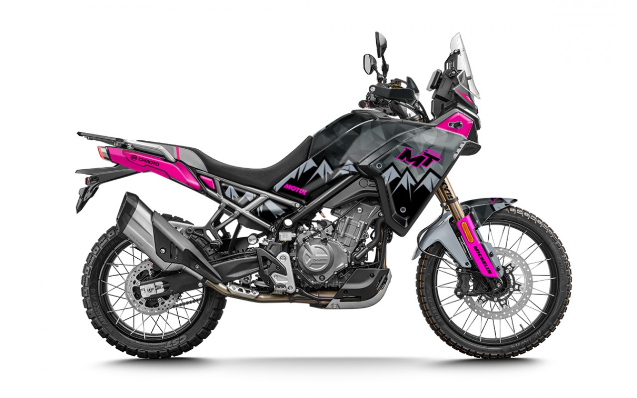CF MOTO MT 450 2024-2025 GRAPHIC SET - DECAL KIT