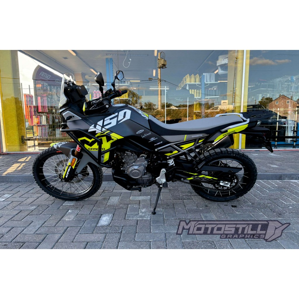 CF MOTO MT 450 2024-2025 GRAPHIC SET - DECAL KIT