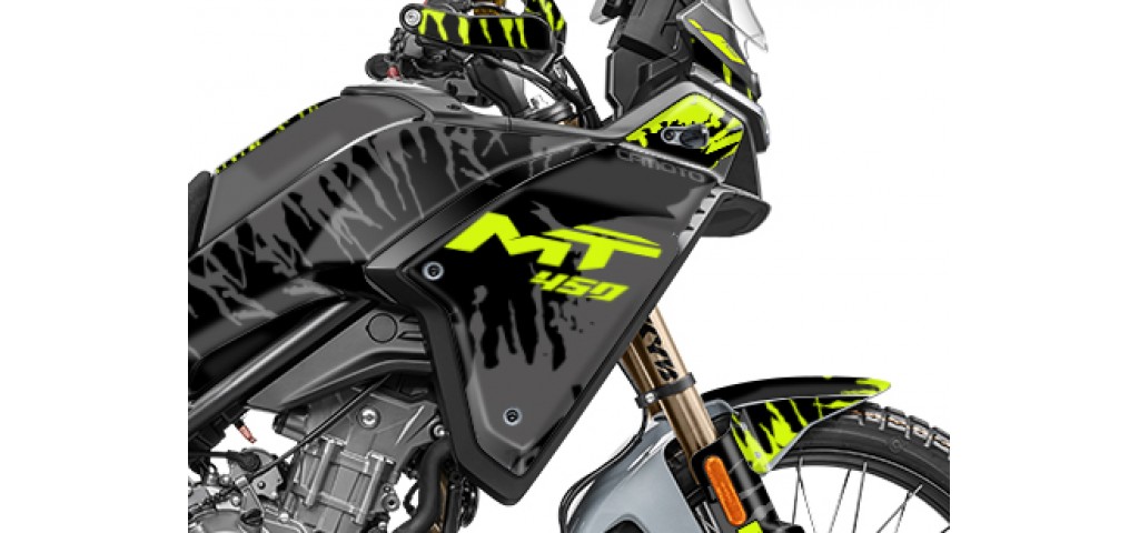 CF MOTO MT 450 2024-2025 GRAPHIC SET - DECAL KIT
