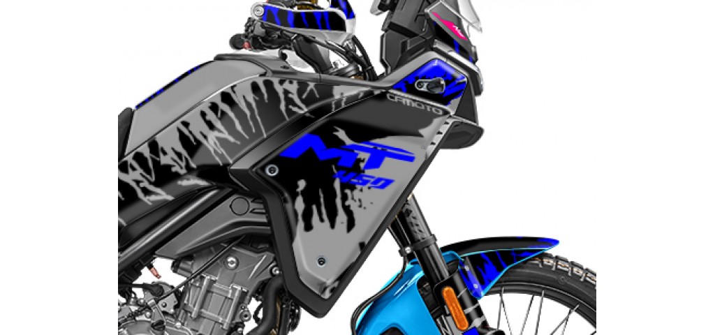 CF MOTO MT 450 2024-2025 GRAPHIC SET - DECAL KIT