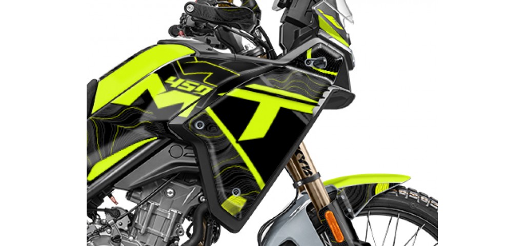CF MOTO MT 450 2024-2025 GRAPHIC SET - DECAL KIT