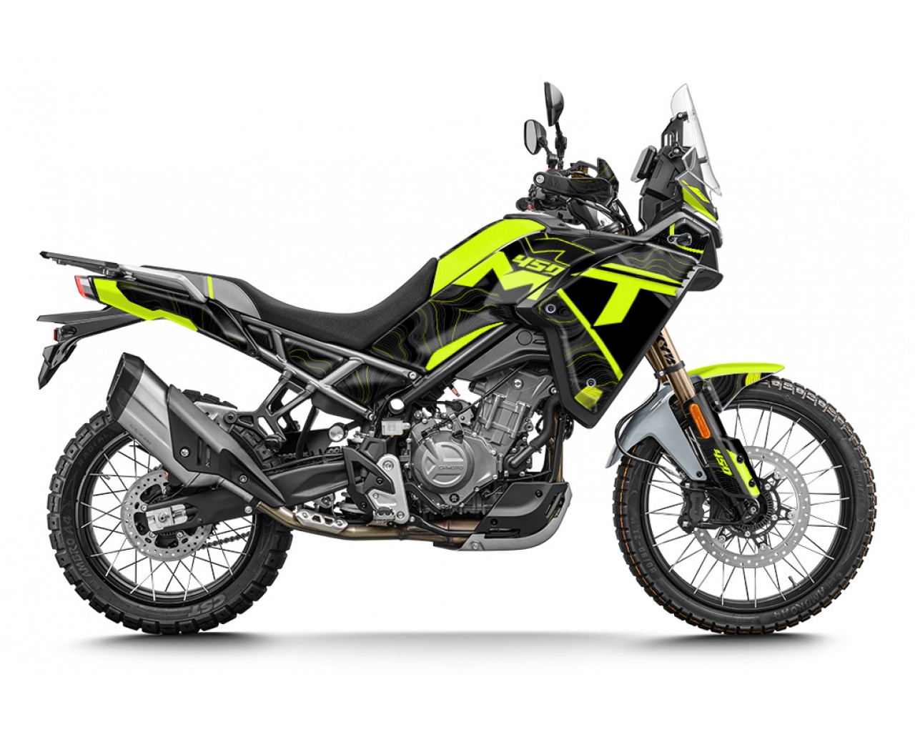 CF MOTO MT 450 2024-2025 GRAPHIC SET - DECAL KIT