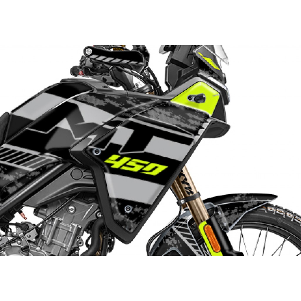 CF MOTO MT 450-IBEX 450 2024-2025 GRAPHIC SET - DECAL KIT