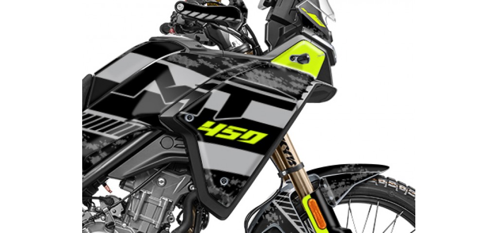 CF MOTO MT 450-IBEX 450 2024-2025 GRAPHIC SET - DECAL KIT
