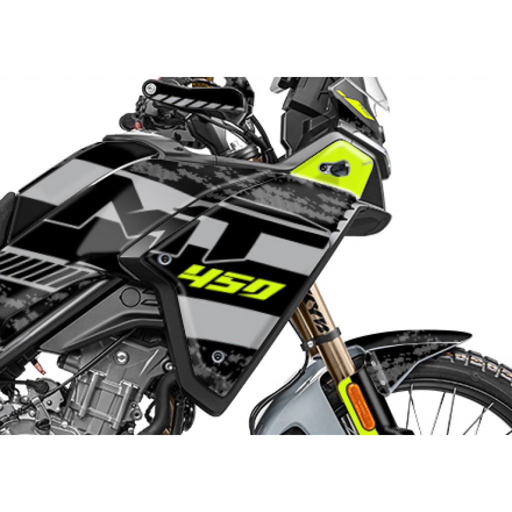CF MOTO MT 450 2024-2025 GRAPHIC SET - DECAL KIT