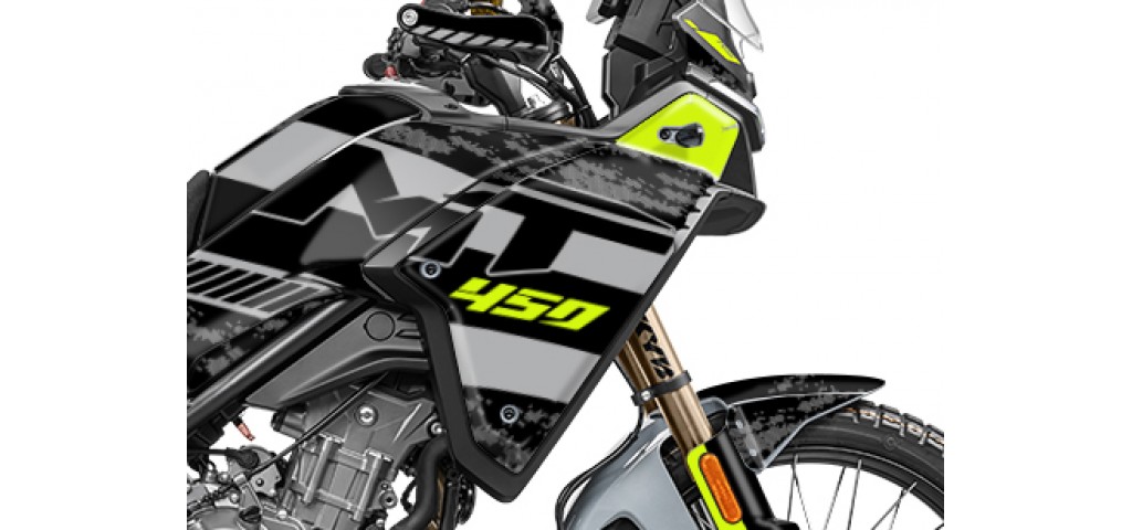 CF MOTO MT 450 2024-2025 GRAPHIC SET - DECAL KIT