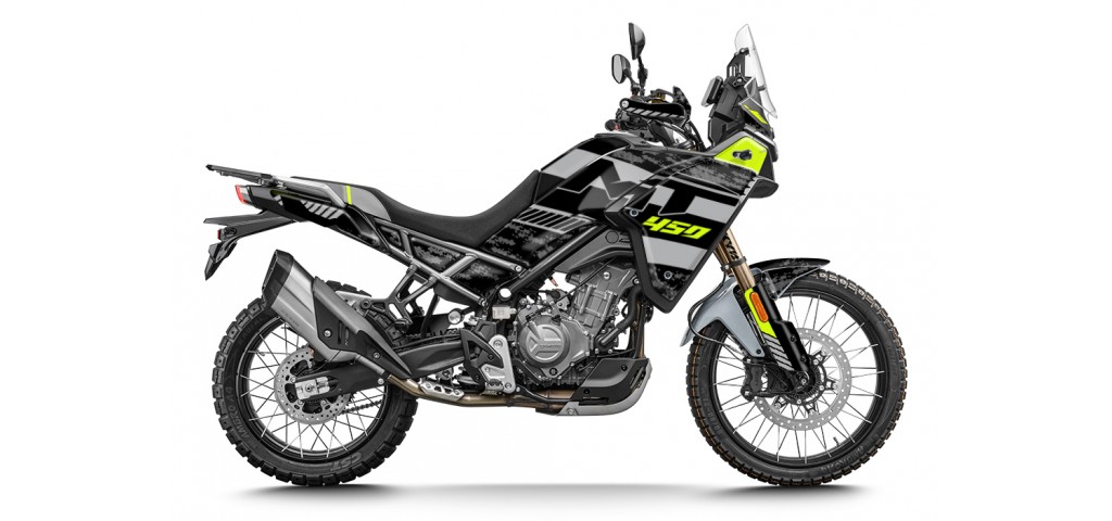 CF MOTO MT 450 2024-2025 GRAPHIC SET - DECAL KIT