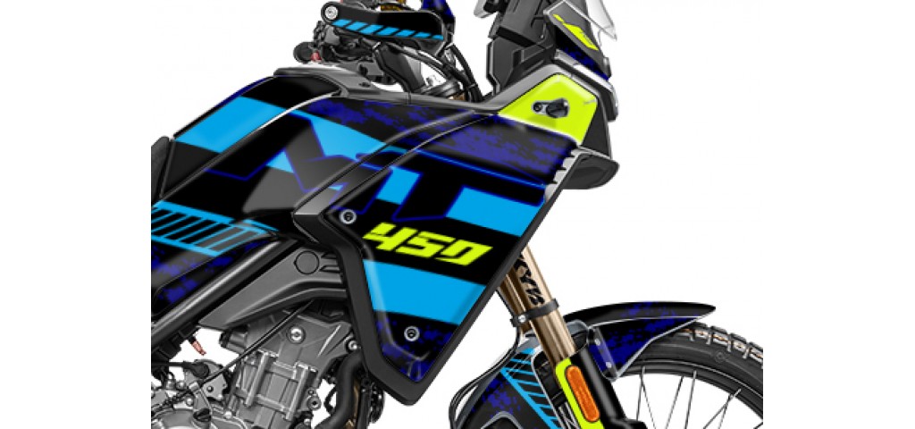 CF MOTO MT 450-IBEX 450 2024-2025 GRAPHIC SET - DECAL KIT