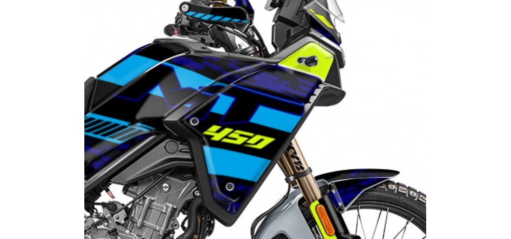 CF MOTO MT 450 2024-2025 GRAPHIC SET - DECAL KIT