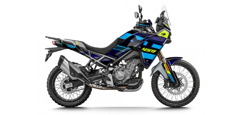 CF MOTO MT 450 2024-2025 GRAPHIC SET - DECAL KIT