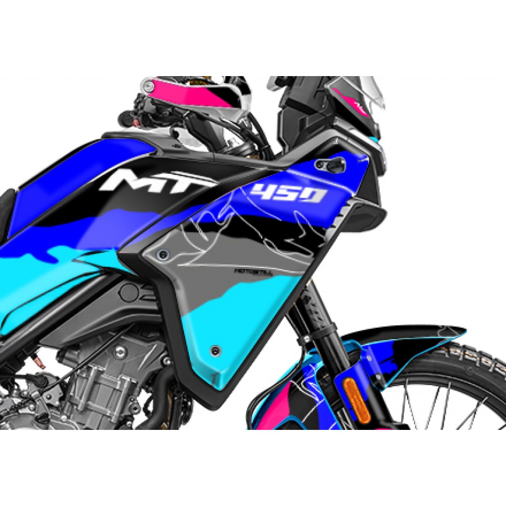 CF MOTO MT 450-IBEX 450 2024-2025 GRAPHIC SET - DECAL KIT