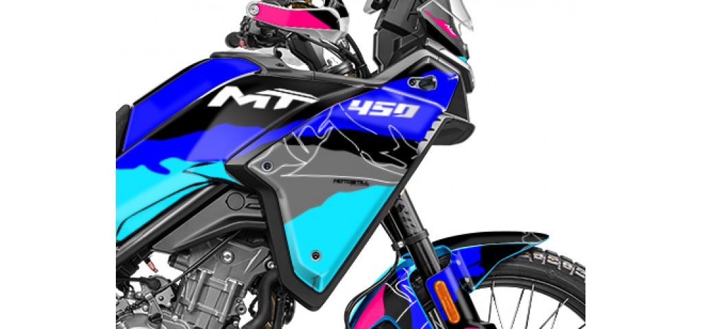 CF MOTO MT 450-IBEX 450 2024-2025 GRAPHIC SET - DECAL KIT