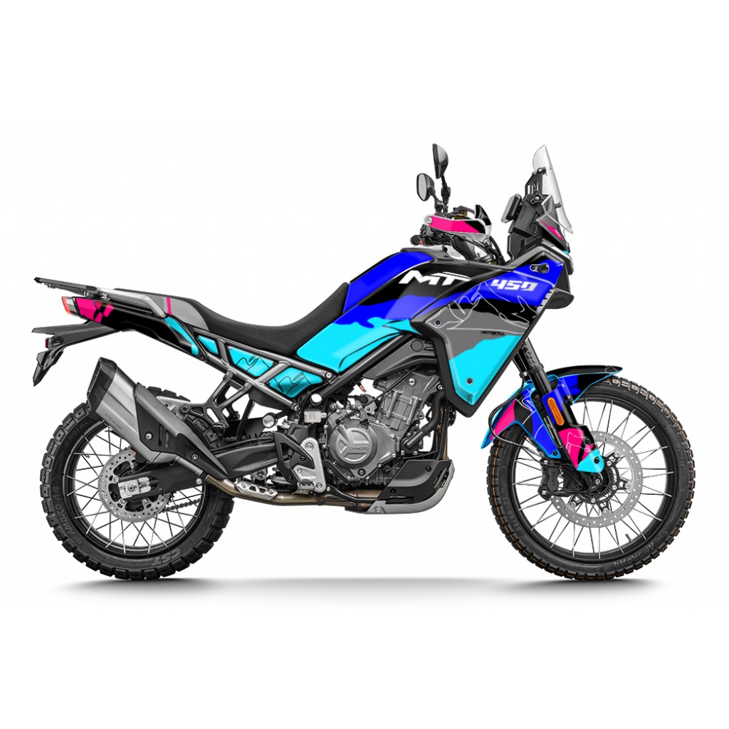 CF MOTO MT 450-IBEX 450 2024-2025 GRAPHIC SET - DECAL KIT