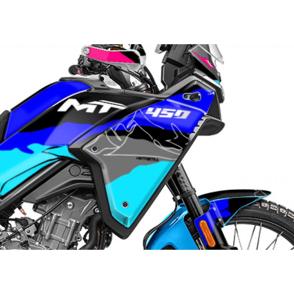 CF MOTO MT 450 2024-2025 GRAPHIC SET - DECAL KIT