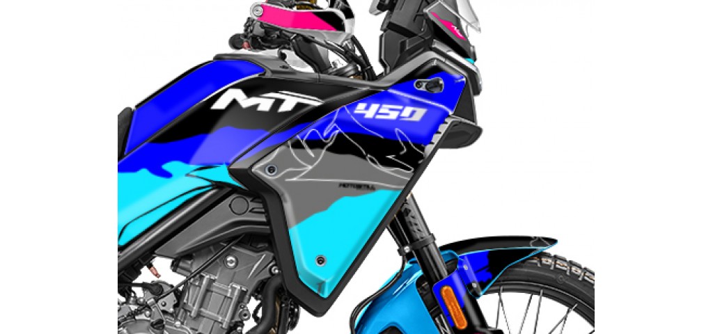 CF MOTO MT 450 2024-2025 GRAPHIC SET - DECAL KIT