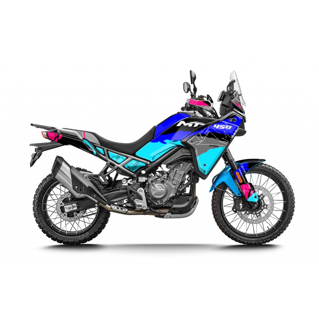 CF MOTO MT 450 2024-2025 GRAPHIC SET - DECAL KIT