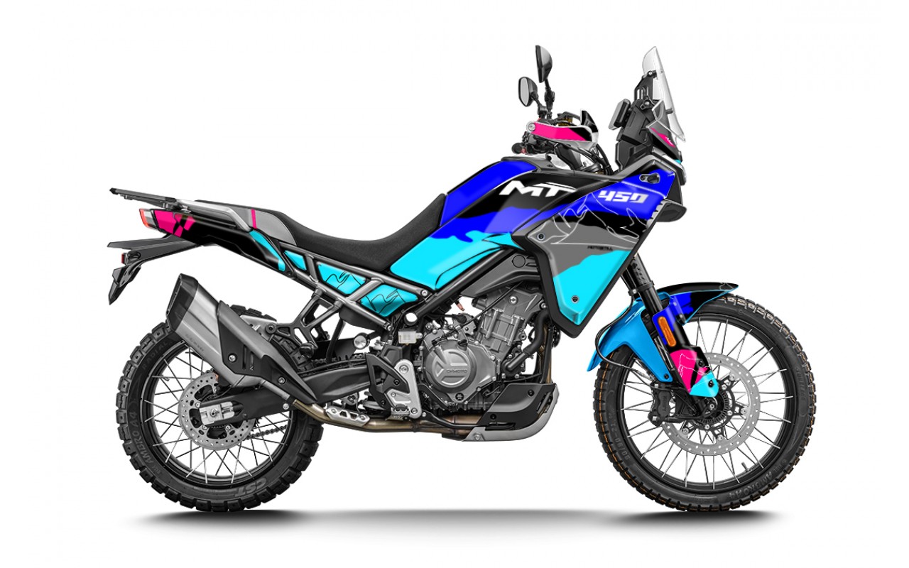 CF MOTO MT 450 2024-2025 GRAPHIC STICKER KIT