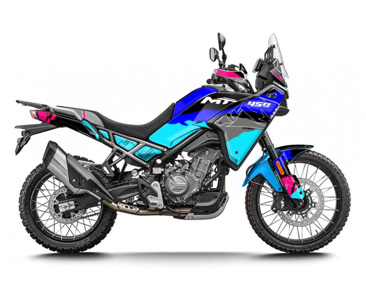 CF MOTO MT 450 2024-2025 GRAPHIC SET - DECAL KIT