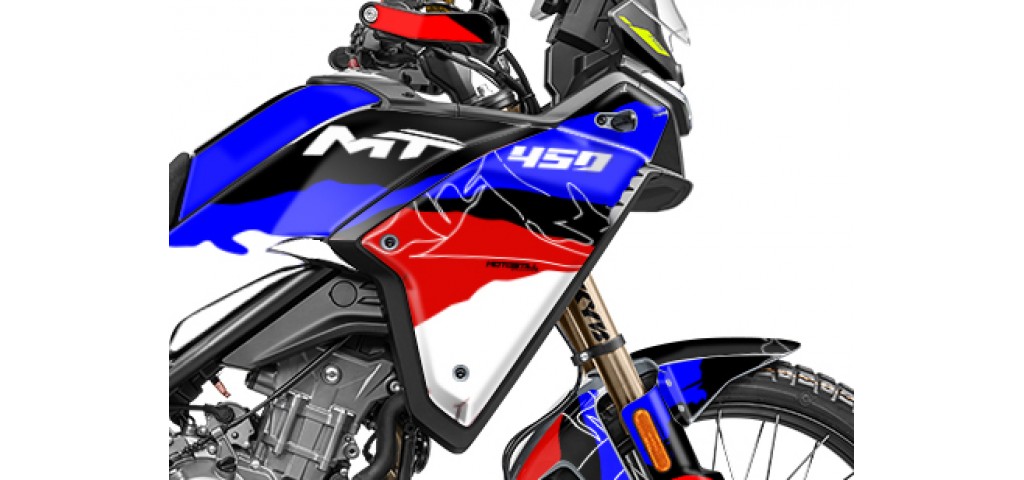 CF MOTO MT 450-IBEX 450 2024-2025 GRAPHIC SET - DECAL KIT