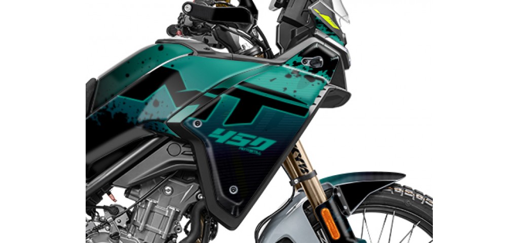 CF MOTO MT 450 2024-2025 GRAPHIC SET - DECAL KIT