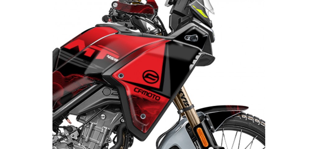 CF MOTO MT 450 2024-2025 GRAPHIC SET - DECAL KIT